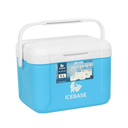กระติกน้ำแข็งเก็บความเย็น ICEBASE รุ่น CLP-305BL (MOON) ขนาด 5 ลิตร สีฟ้า_1